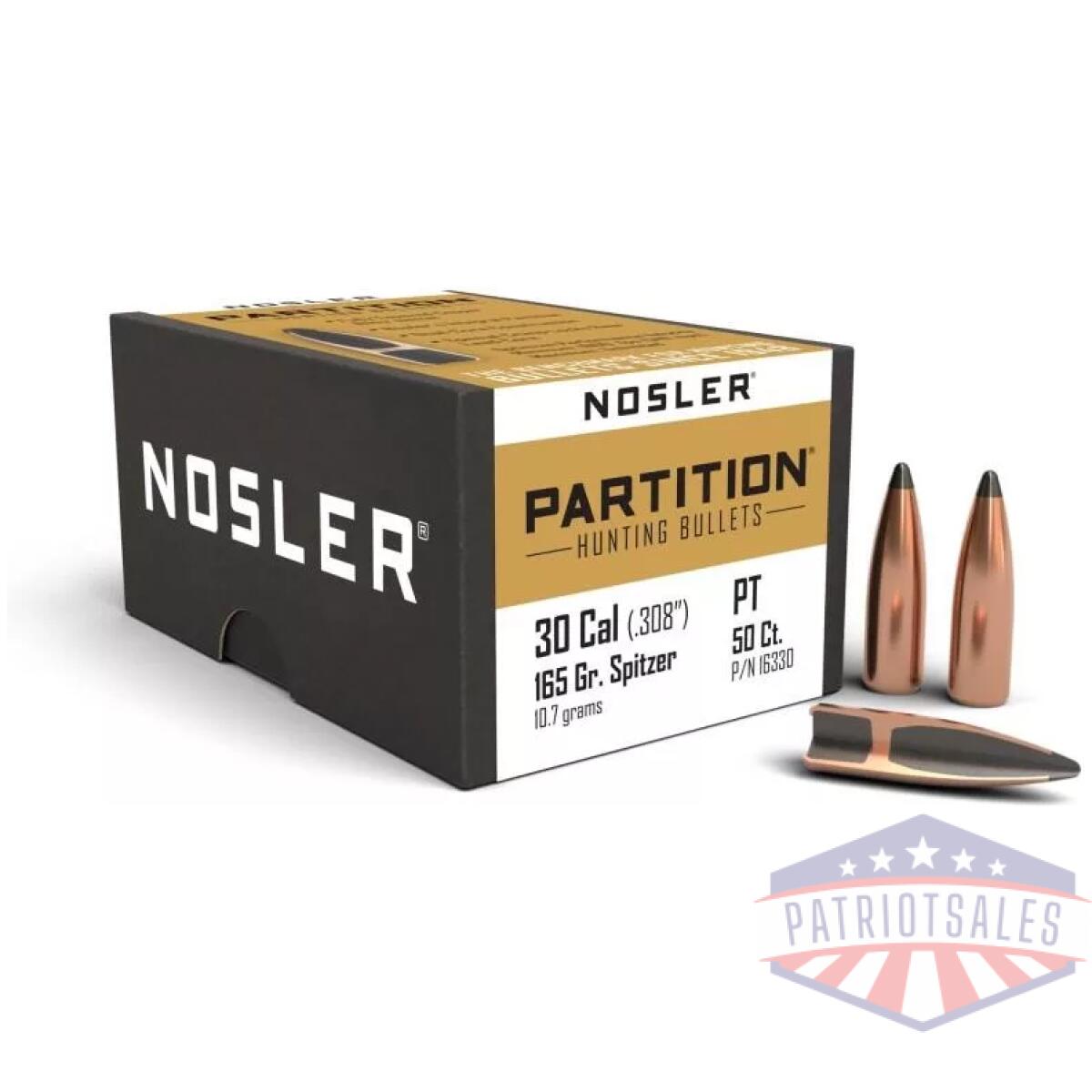 Https3a2f2fmedia. Chattanoogashooting. Com2fimages2fproduct2fno163302fno16330-1. Webp - nosler partition bullets. 30 cal. 308" 165 gr spt 50/ct - https3a2f2fmedia. Chattanoogashooting. Com2fimages2fproduct2fno163302fno16330 1