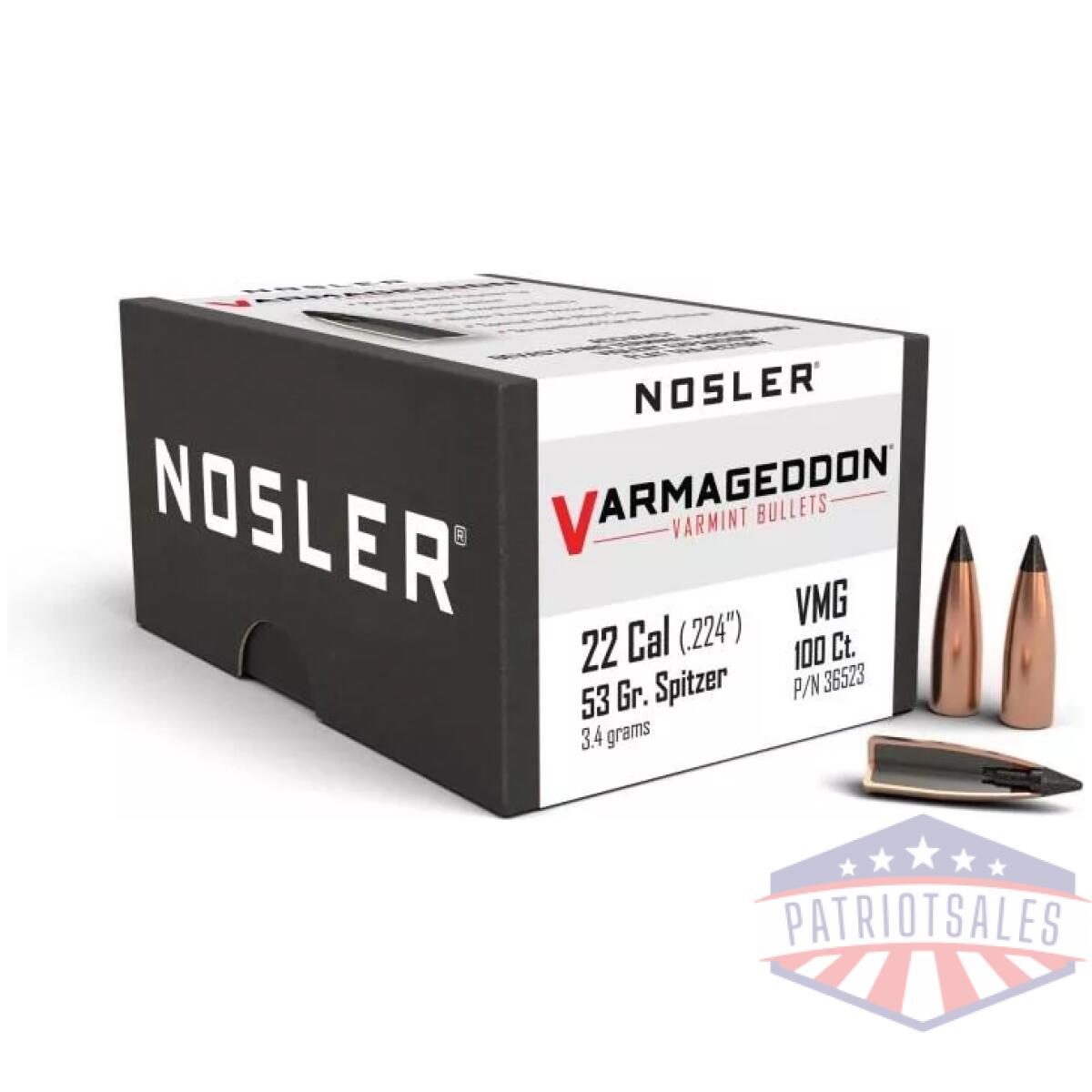 Https3a2f2fmedia. Chattanoogashooting. Com2fimages2fproduct2fno365232fno36523-1. Webp - nosler varmageddon rifle bullets. 22 cal. 224" 53 gr fb-tipped 100/ct - https3a2f2fmedia. Chattanoogashooting. Com2fimages2fproduct2fno365232fno36523 1