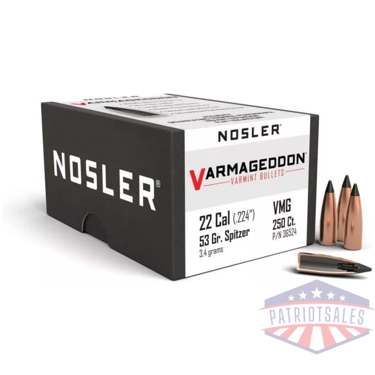 Https3a2f2fmedia. Chattanoogashooting. Com2fimages2fproduct2fno365242fno36524-1. Webp - nosler varmageddon bullets. 22 cal. 224" 53 gr fb-tipped 250/ct - https3a2f2fmedia. Chattanoogashooting. Com2fimages2fproduct2fno365242fno36524 1