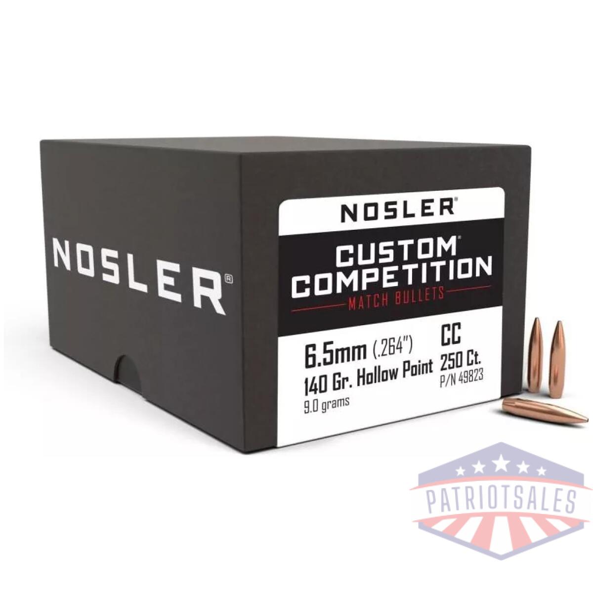 Https3a2f2fmedia. Chattanoogashooting. Com2fimages2fproduct2fno498232fno49823-1. Webp - nosler custom competition bullets 6. 5mm. 264" 140 gr hpbt 250/ct - https3a2f2fmedia. Chattanoogashooting. Com2fimages2fproduct2fno498232fno49823 1