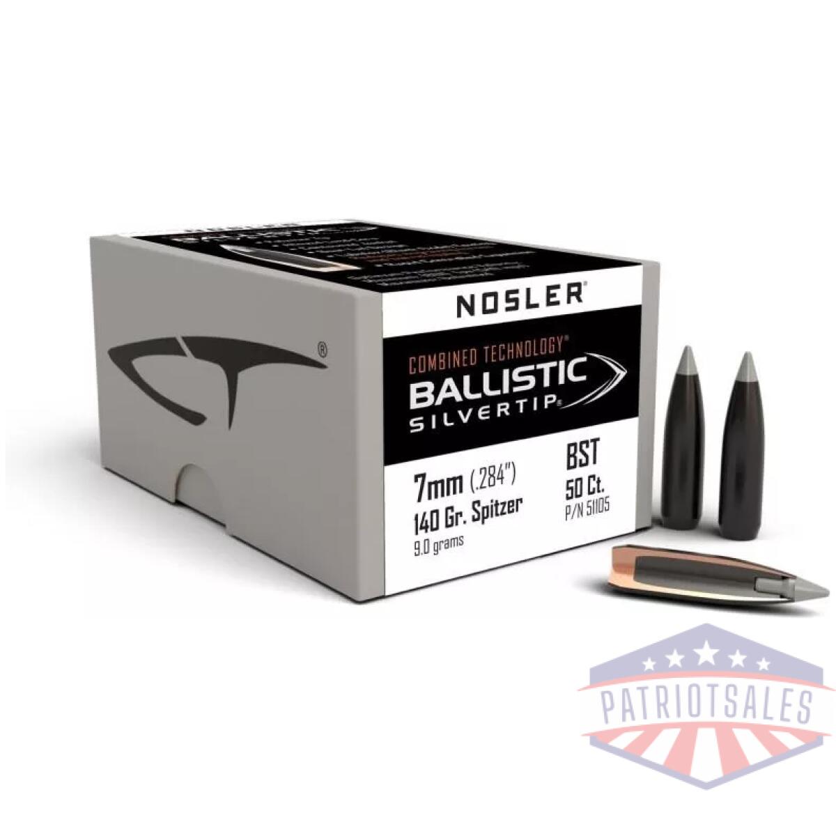 Https3a2f2fmedia. Chattanoogashooting. Com2fimages2fproduct2fno511052fno51105-1. Webp - nosler ballistic silvertip hunting bullets 7mm. 284" 140 gr sbt-bstip 50/ct - https3a2f2fmedia. Chattanoogashooting. Com2fimages2fproduct2fno511052fno51105 1