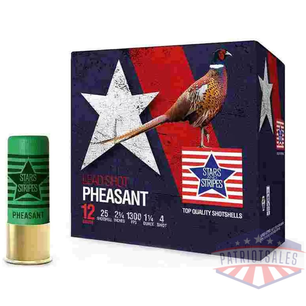 Https3a2f2fmedia. Chattanoogashooting. Com2fimages2fproduct2foqcp335042foqcp33504. Webp - ppu stars & stripes pheasant load shotshells 12ga 2-3/4'' 1-1/4oz 1300 fps #4 25/ct - https3a2f2fmedia. Chattanoogashooting. Com2fimages2fproduct2foqcp335042foqcp33504