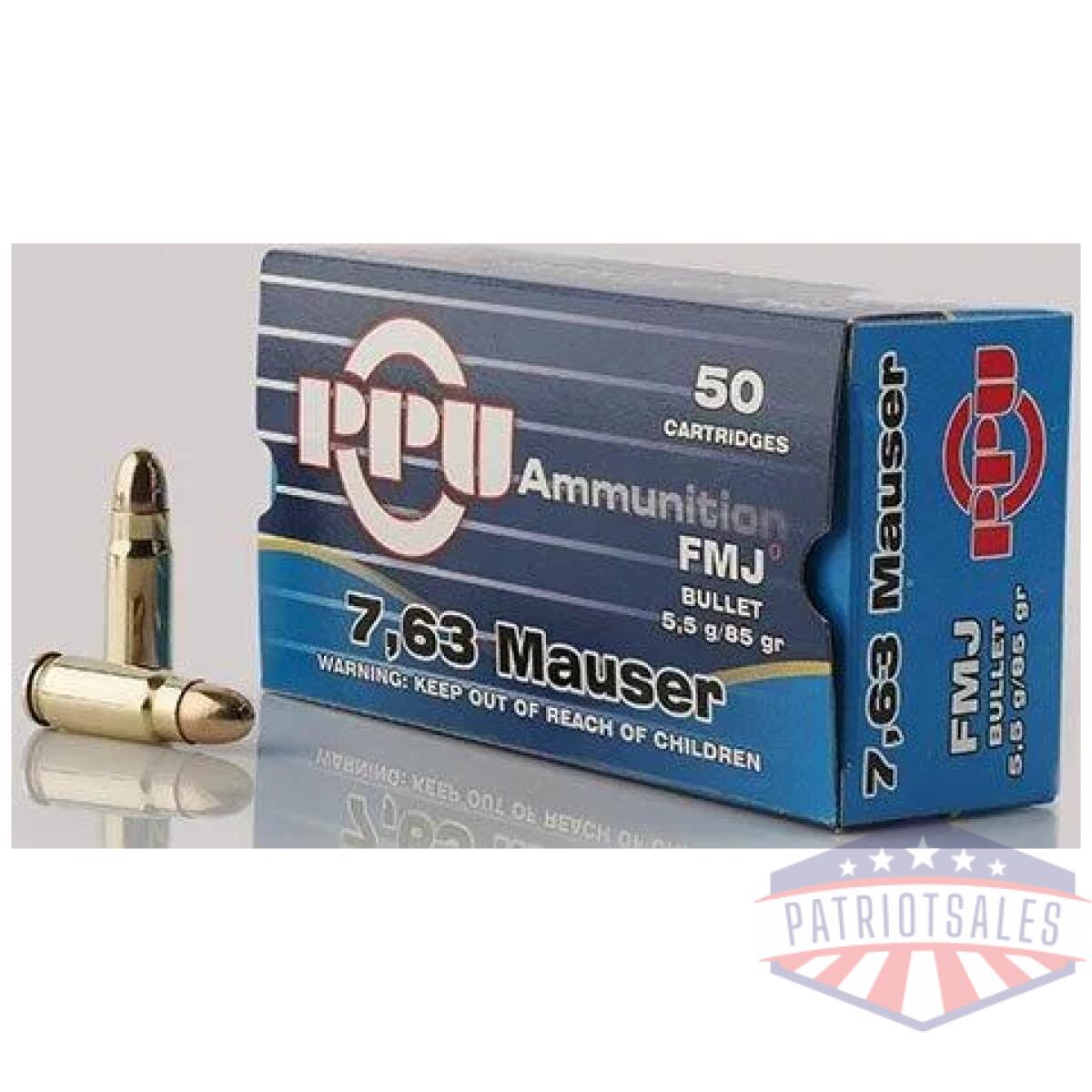 Https3a2f2fmedia. Chattanoogashooting. Com2fimages2fproduct2foqpph7632foqpph763-1. Webp - ppu handgun ammunition 7. 63mm mauser 85 gr fmj 1510 fps 50/ct - https3a2f2fmedia. Chattanoogashooting. Com2fimages2fproduct2foqpph7632foqpph763 1