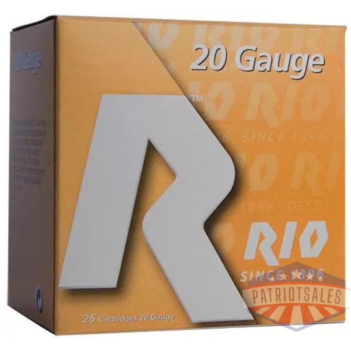 Https3a2f2fmedia. Chattanoogashooting. Com2fimages2fproduct2frorc206mgn2frorc206mgn. Webp - rio small game load shotshell 20 ga 3" max 1-1/4 oz #6 1250 fps 25/box - https3a2f2fmedia. Chattanoogashooting. Com2fimages2fproduct2frorc206mgn2frorc206mgn