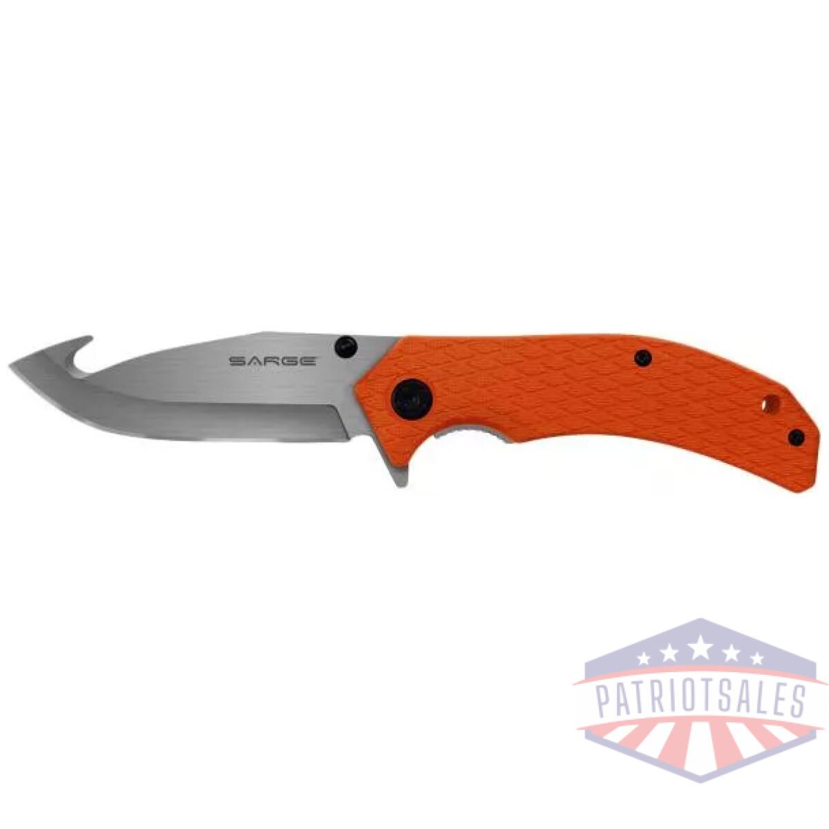 Https3a2f2fmedia. Chattanoogashooting. Com2fimages2fproduct2fvksk9162fvksk916. Webp - sarge knives adrenaline spring assist folding knife 3-1/2" gut hook blade orange - https3a2f2fmedia. Chattanoogashooting. Com2fimages2fproduct2fvksk9162fvksk916