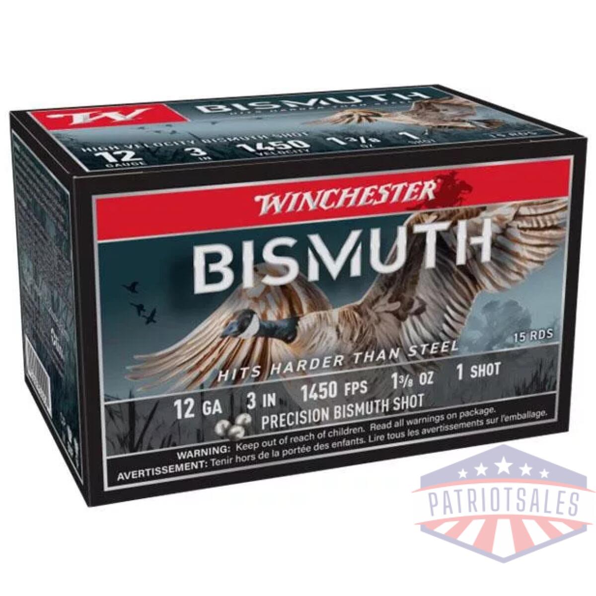 Https3a2f2fmedia. Chattanoogashooting. Com2fimages2fproduct2fwnswb1231xv2fwnswb1231xv. Webp - winchester bismuth shotgun ammunition 12ga 3" 1-3/8oz 1450 fps #1 15/ct - https3a2f2fmedia. Chattanoogashooting. Com2fimages2fproduct2fwnswb1231xv2fwnswb1231xv