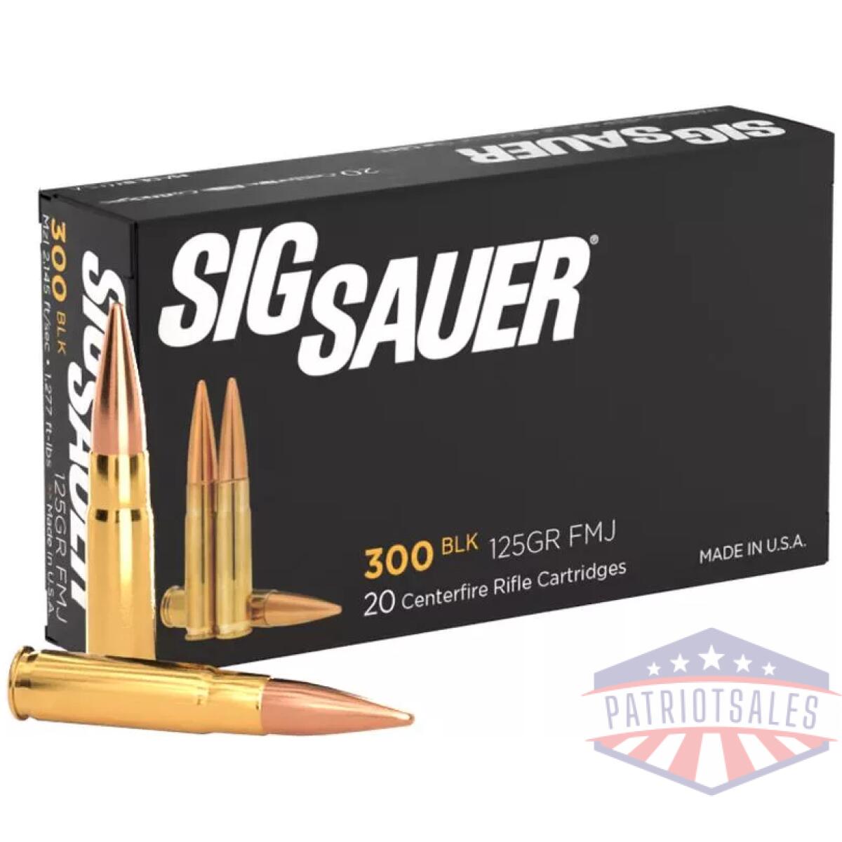 Https3a2f2fmedia. Chattanoogashooting. Com2fimages2fproduct2fxi6196342fxi619634-1. Webp - sig sauer elite ball handgun ammunition 300 blackout 125gr fmj 2145 fps 20/ct - https3a2f2fmedia. Chattanoogashooting. Com2fimages2fproduct2fxi6196342fxi619634 1