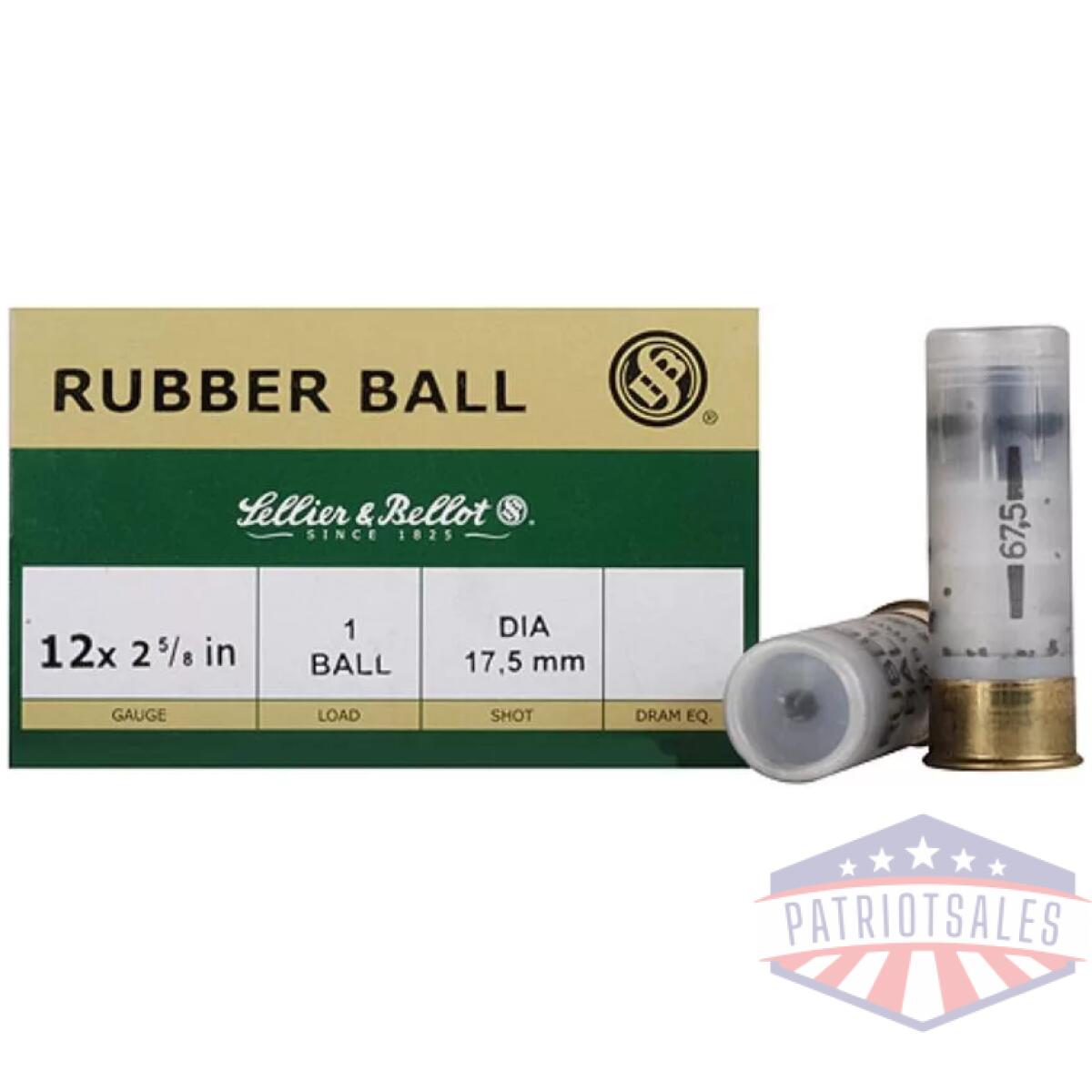 Https3a2f2fmedia. Chattanoogashooting. Com2fimages2fproduct2fzysb12rba2fzysb12rba. Webp - sellier & bellot shotgun ammunition 12 ga 2 3/4" 1 ball rubber - 25/box - https3a2f2fmedia. Chattanoogashooting. Com2fimages2fproduct2fzysb12rba2fzysb12rba