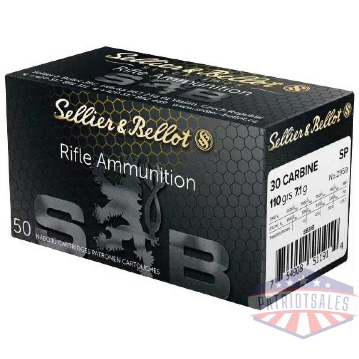 Https3a2f2fmedia. Chattanoogashooting. Com2fimages2fproduct2fzysb30a2fzysb30a-1. Webp - sellier & bellot rifle ammunition. 30 carbine 110 gr fmj 1990 fps - 50/box - https3a2f2fmedia. Chattanoogashooting. Com2fimages2fproduct2fzysb30a2fzysb30a 1