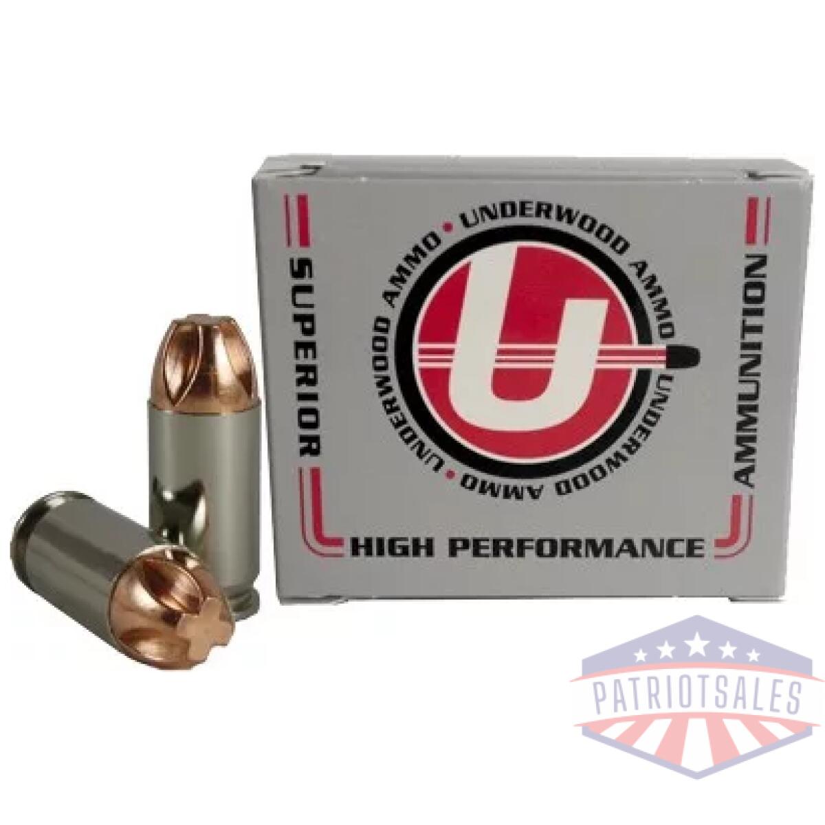 A646. Webp - underwood 45 acp+p 200gr - xtreme penetrator 20rd 10bx/cs - a646