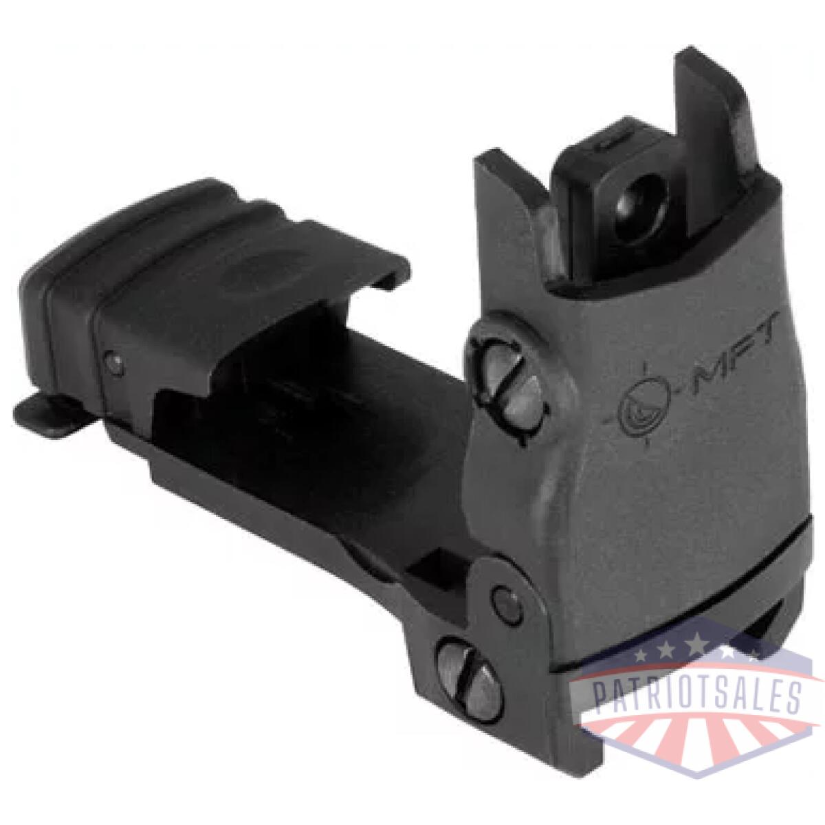 Bupswr. Webp - mft rear back up polymer sight - flip up windage adjustment - bupswr