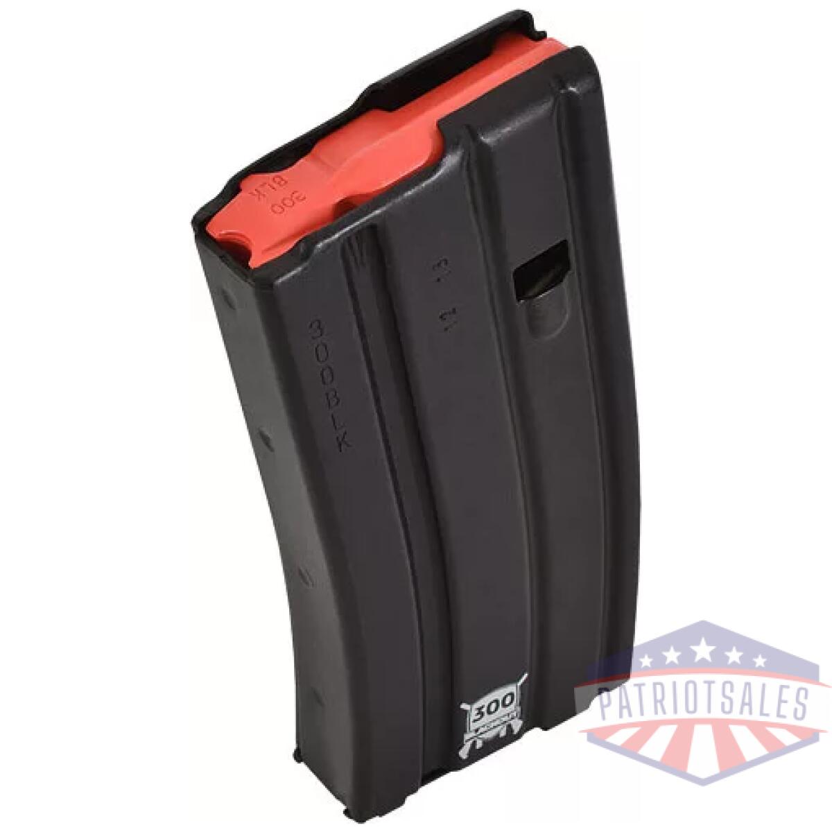 Dht077. Webp - d&h tactical magazine 300blk - 20rd black w/laser logo ar15 - dht077