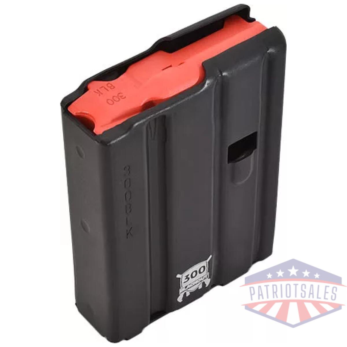 Dht084. Webp - d&h tactical magazine 300blk - 10rd black w/laser logo ar15 - dht084