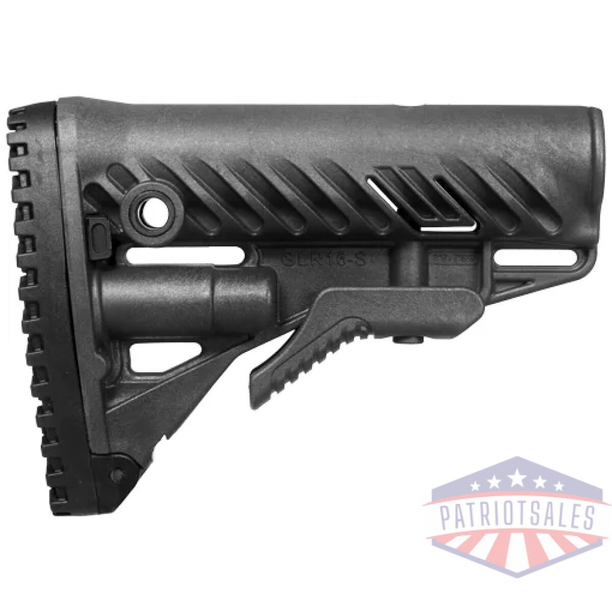 Fxglr16g. Webp - f. A. B. Defense glr-16 ar-15/ - m16 buttstock green - fxglr16g