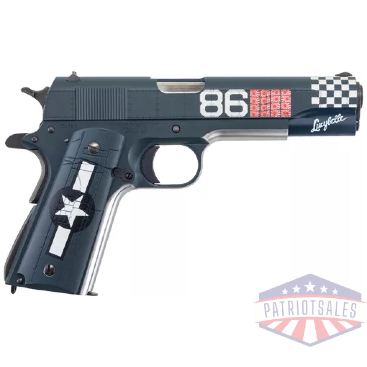 G1911tbkoc14. Webp - auto-ordnance 1911 45acp 5" - custom black sheep g1 - g1911tbkoc14