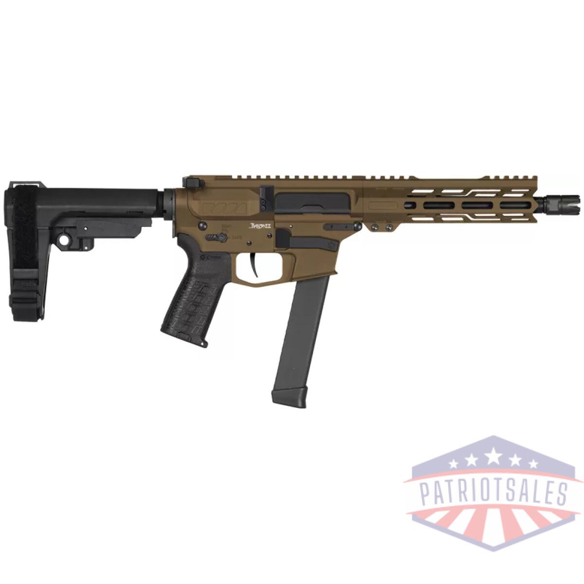 G99a3b0fmb. Webp - cmmg pistol banshee mkgs 9mm - 8" 33rd w/ rip brace bronze - g99a3b0fmb