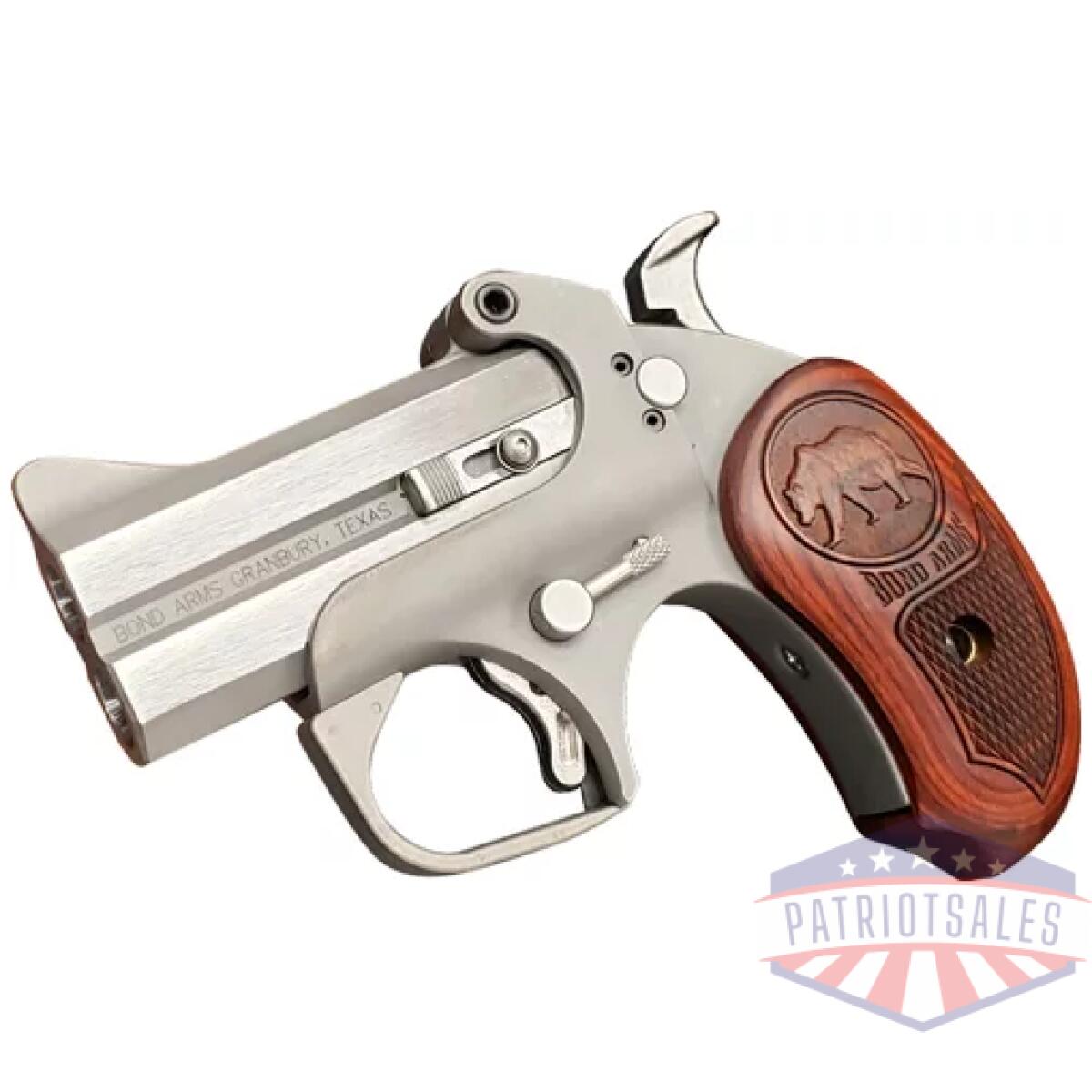 Gbagr. Webp - bond arms grizzly - 45lc/410 3" bbl ss wood - gbagr