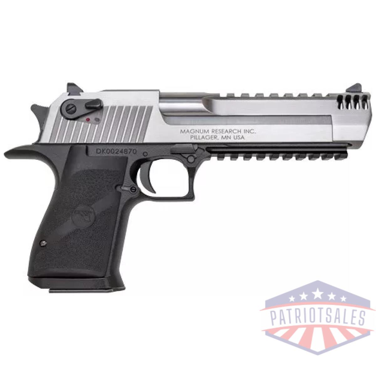 Gde50asimb. Webp - desert eagle mark xix 50ae - 6" black aluminum frame - gde50asimb