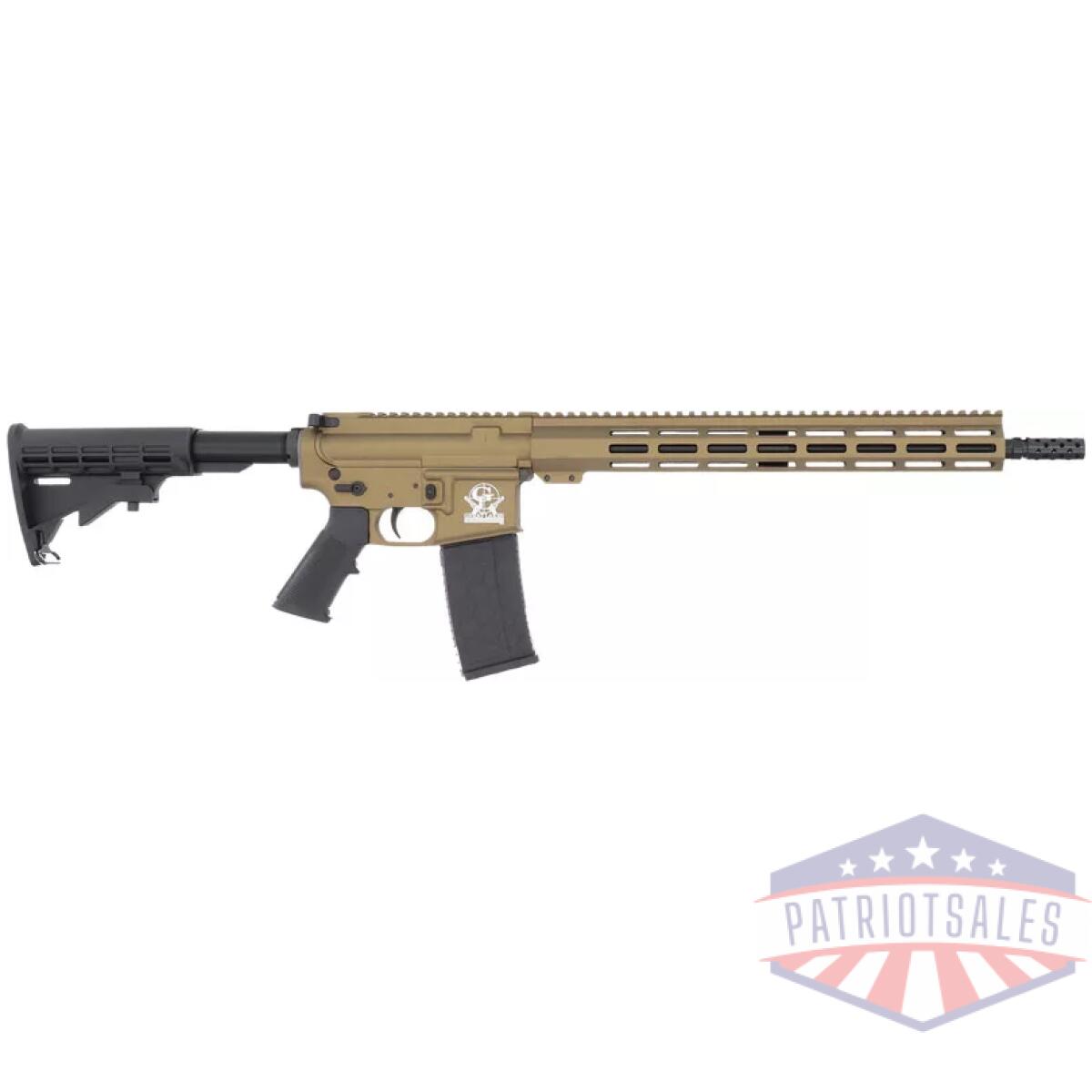 Gl15223lbrz. Webp - glfa ar15 left hand rifle 223 - wylde 16" nit bbl bronze - gl15223lbrz