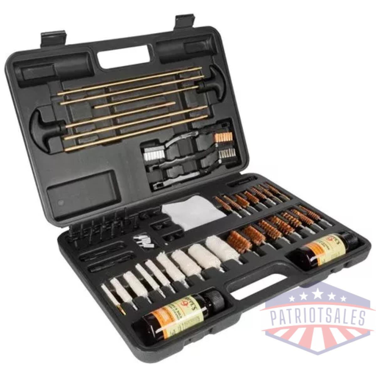 Hp-62108. Webp - cleaning kit w/ no 9 cleaner and oil 62 piece black blow molded, box - hp 62108