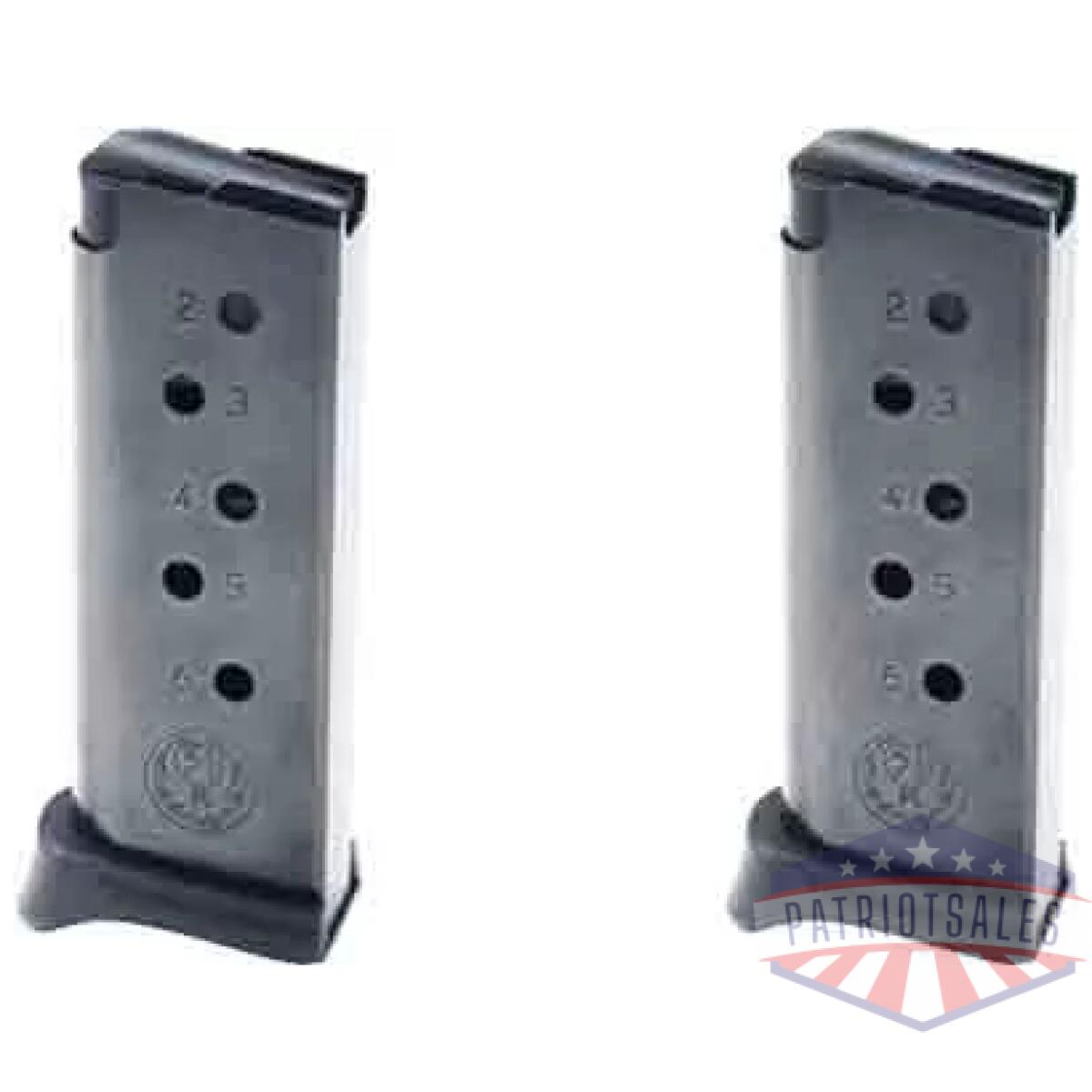 R90643. Webp - ruger magazine lcp 380acp - 6rd w/finger ext. 2-pack - r90643