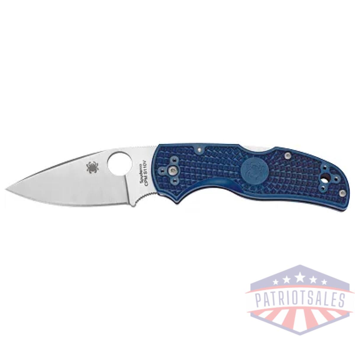 Spyc41pdbl5_1. Webp - spyderco native 5 ltwt dark blue - spyc41pdbl5 1