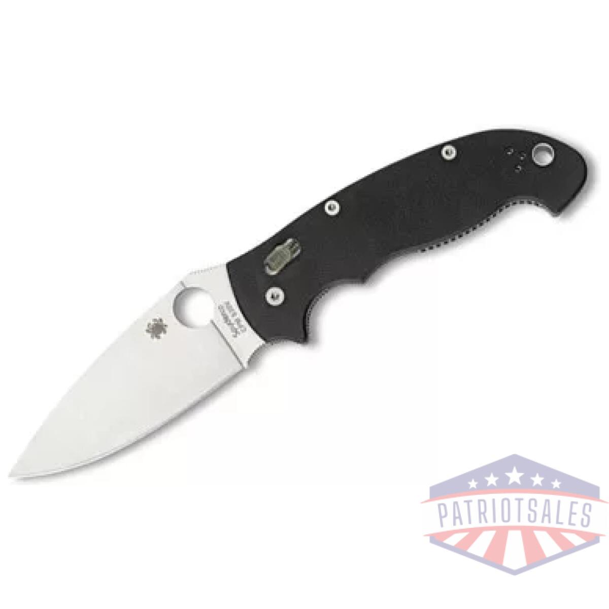 Spyc95gp2_1. Webp - spyderco manix 2 xl blk g10 plnedge - spyc95gp2 1