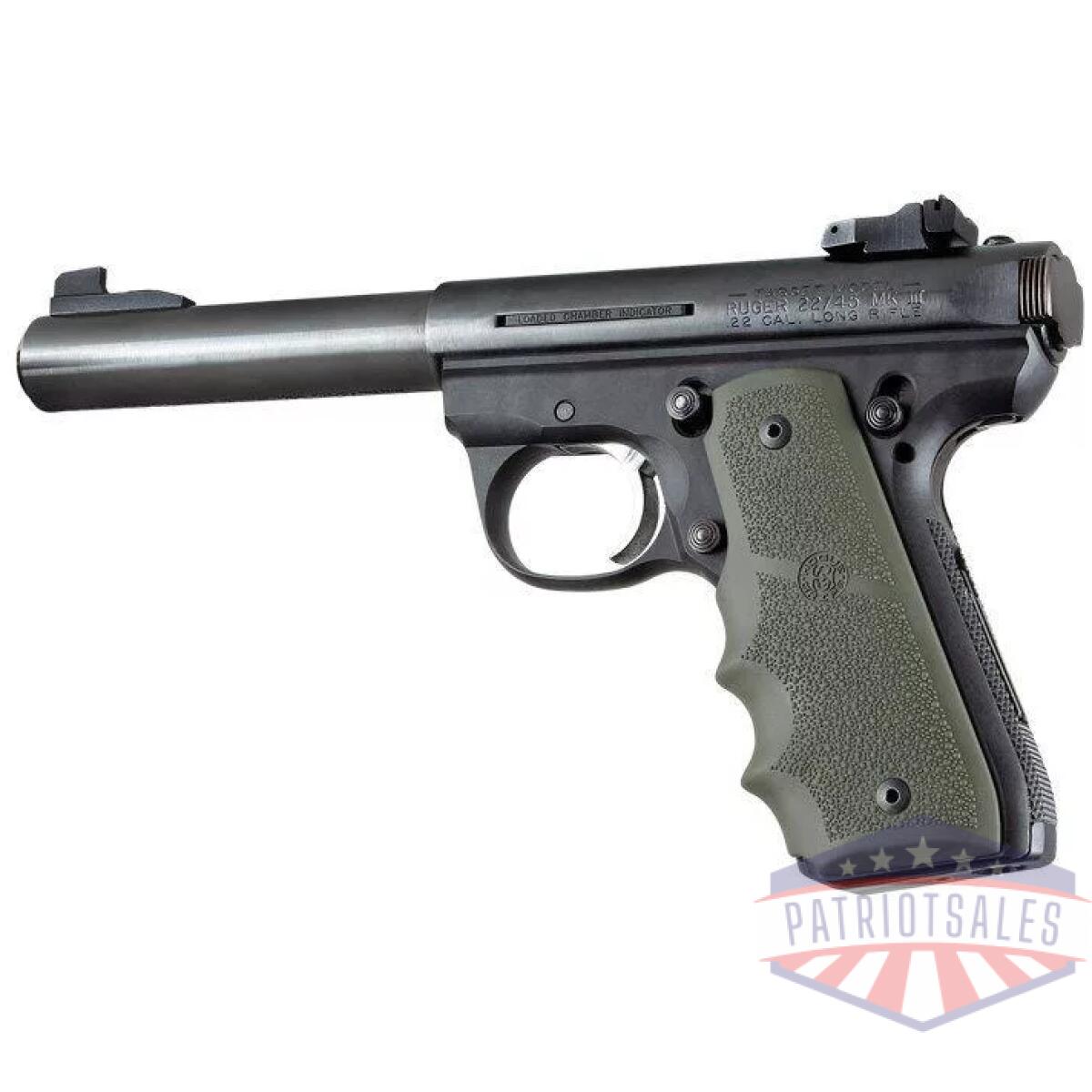 Https3a2f2fmedia. Chattanoogashooting. Com2fimages2fproduct2fha820812fha82081. Webp - ruger 22/45 rp rubber grip with finger grooves od green - https3a2f2fmedia. Chattanoogashooting. Com2fimages2fproduct2fha820812fha82081