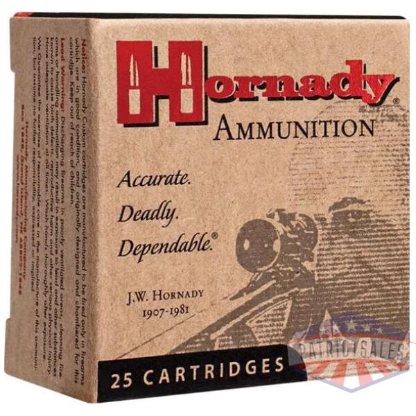 Hornady Custom Handgun Ammunition .25 ACP 35 gr XTP 900 fps 25/box