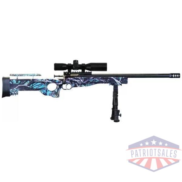 Crickett 22 LR Precision Rifle Serenity Complete Package Blued Scope .22 LR Single Shot 16 1/8" Barrel