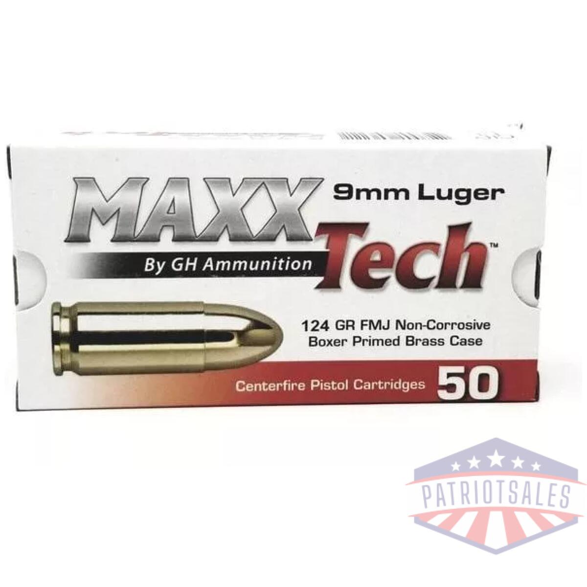 Https3a2f2fmedia. Chattanoogashooting. Com2fimages2fproduct2ftlptgb912b2fptgb912b_1. Webp - tulammo maxxtech handgun ammunition 9mm luger 124gr fmj 1126 fps 50/ct - https3a2f2fmedia. Chattanoogashooting. Com2fimages2fproduct2ftlptgb912b2fptgb912b 1