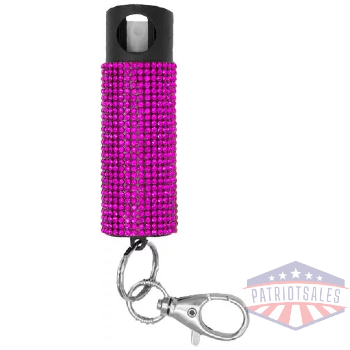 Psgdbopk. Webp - guard dog bling it on pepper - spray w/ bling design pink - psgdbopk