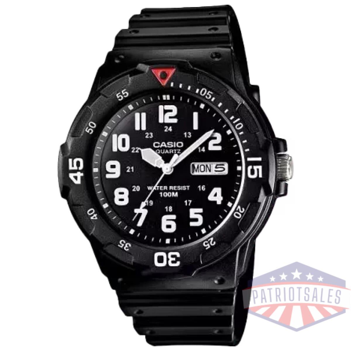 Cso-mrw200h-1bvcf - classic dive style resin analog watch - cso mrw200h 1bvcf