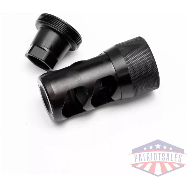 Area 419 Hellfire 2P-Self Timing Muzzle Brake w/ Adapter 6.5mm/30cal 5/8-24