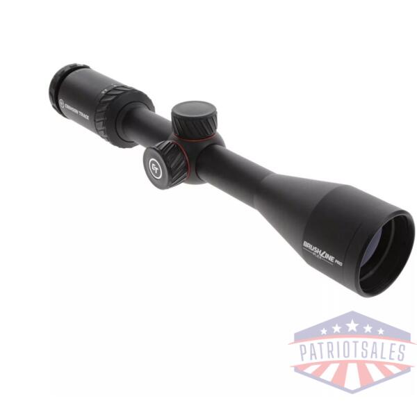 Crimson Trace Brushline Pro Rifle Scope - 2.5-10x42mm 1" SFP Plex Non-llum