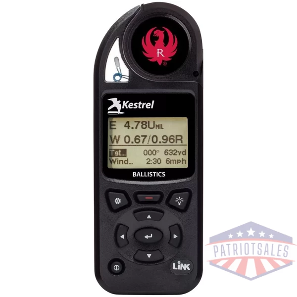 Kestrel 5700 Ruger Ballistics Weather Meter w/ Applied Ballistics & LiNK Black